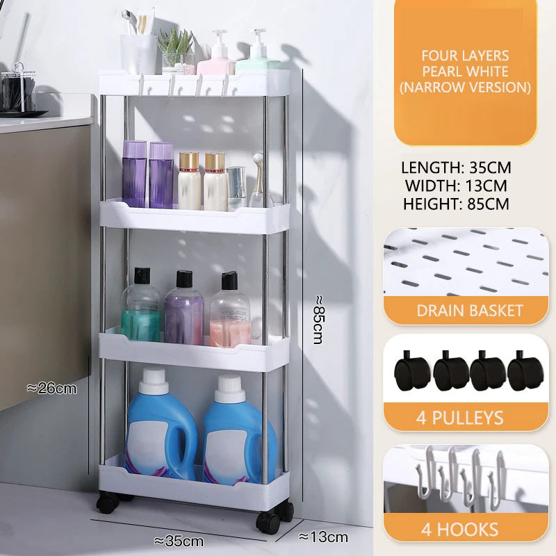 4 Layer Gap Storage Rack