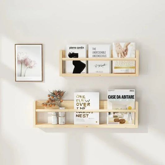 Wood Floating Shelves